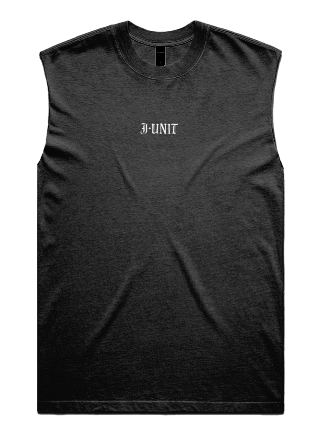 Signature Sleeveless Tee | Faded Black