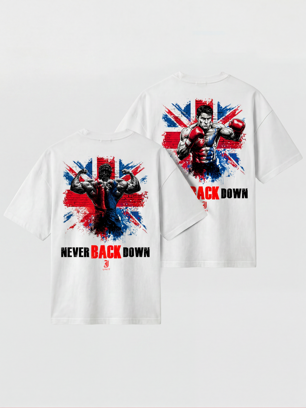 Never Back Down | White