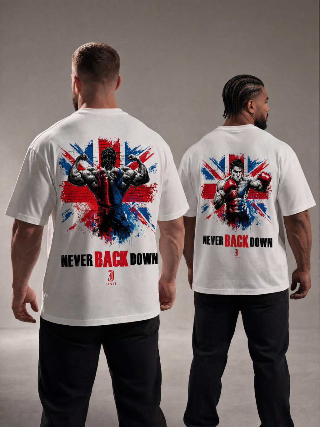 Never Back Down | White