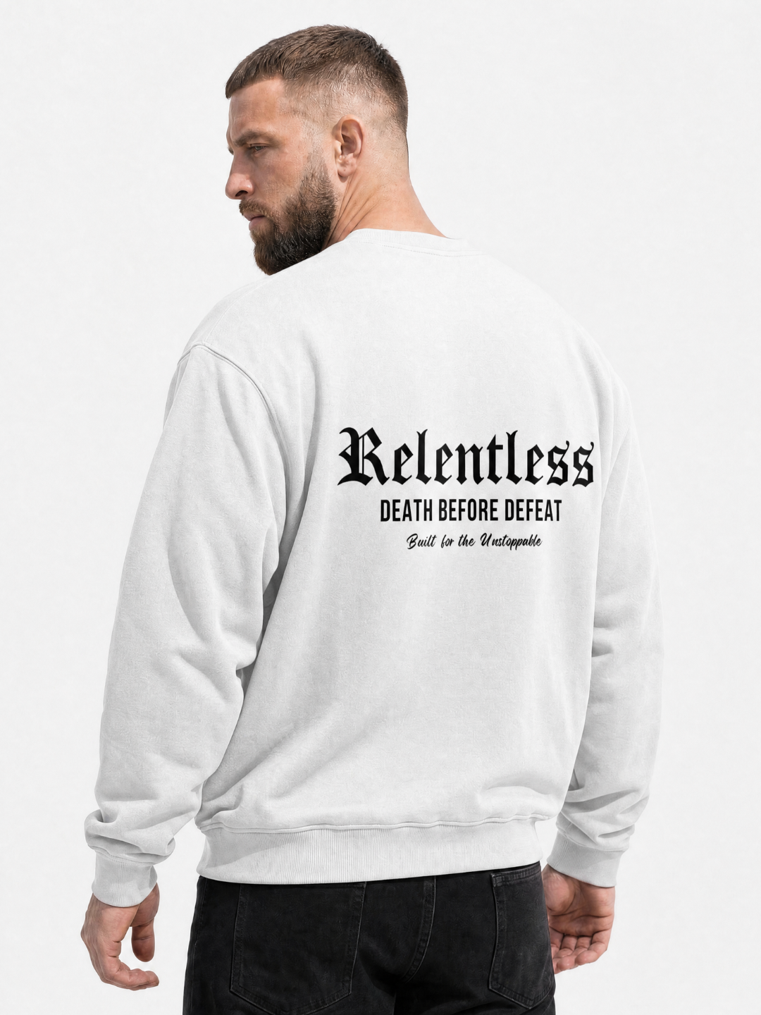 Relentless Pro Sweatshirt | White