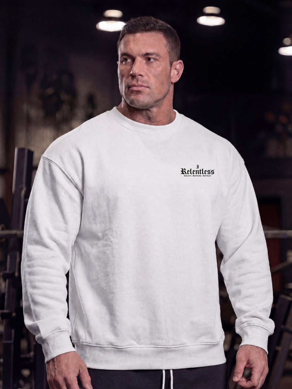 Relentless Pro Sweatshirt | White
