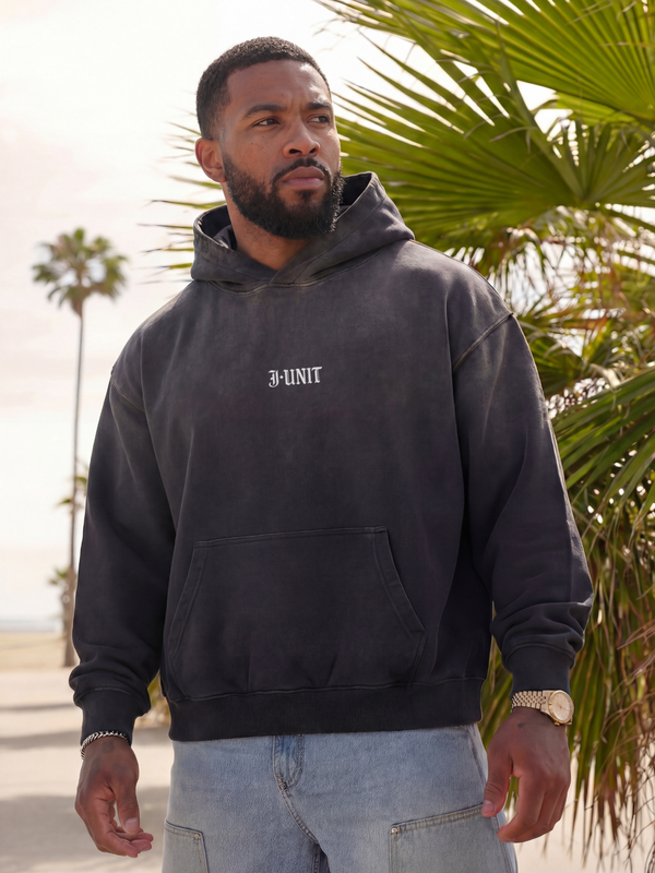 Signature Sunfaded Hoodie | Black