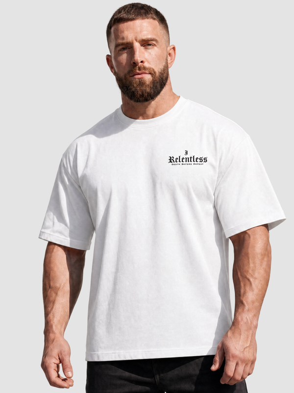 Relentless Pro Tee | White
