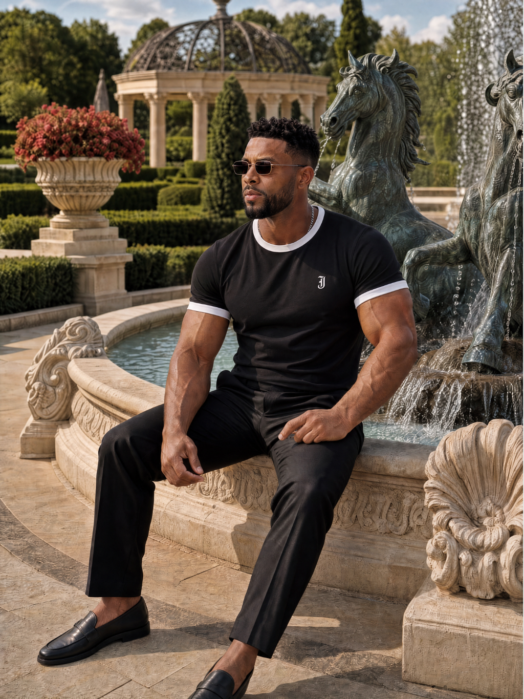 Riviera Tee | Black