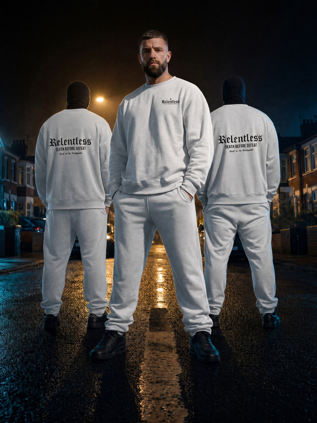 Relentless Pro Sweatshirt | White