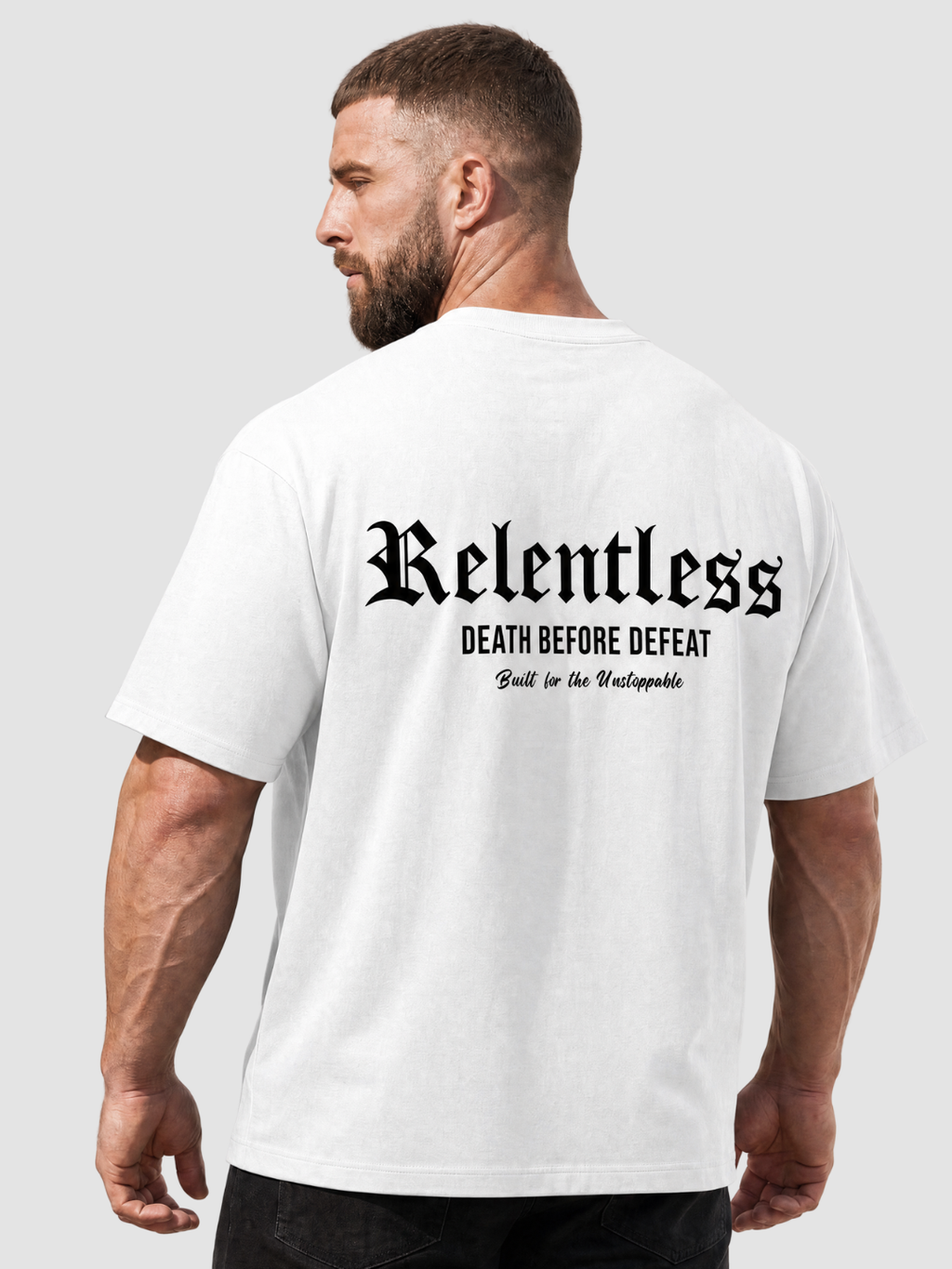 Relentless Pro Tee | White