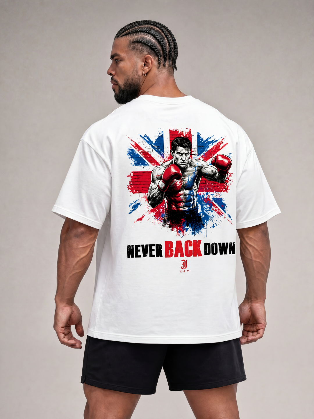 Never Back Down | White