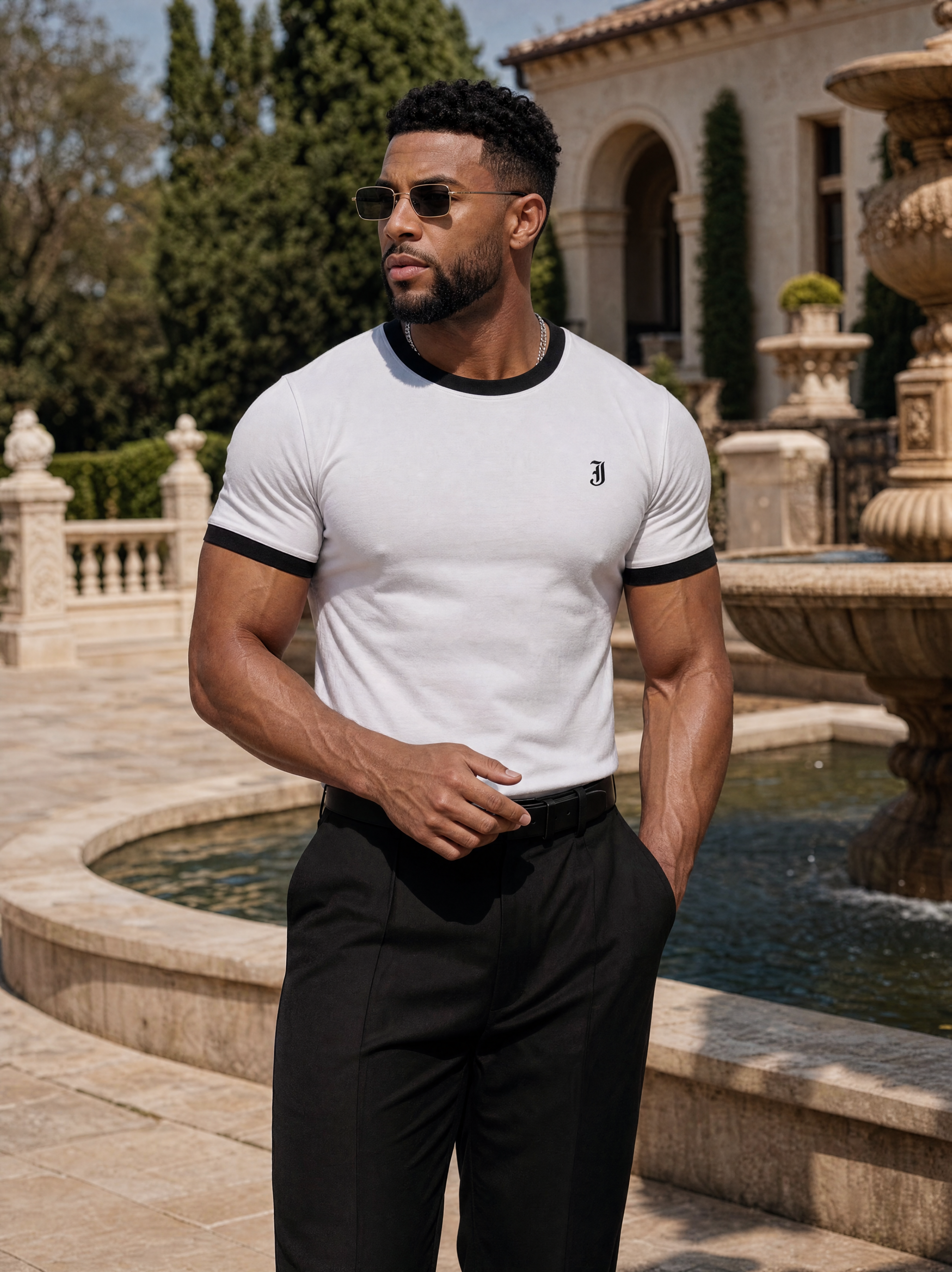 Riviera Tee | White