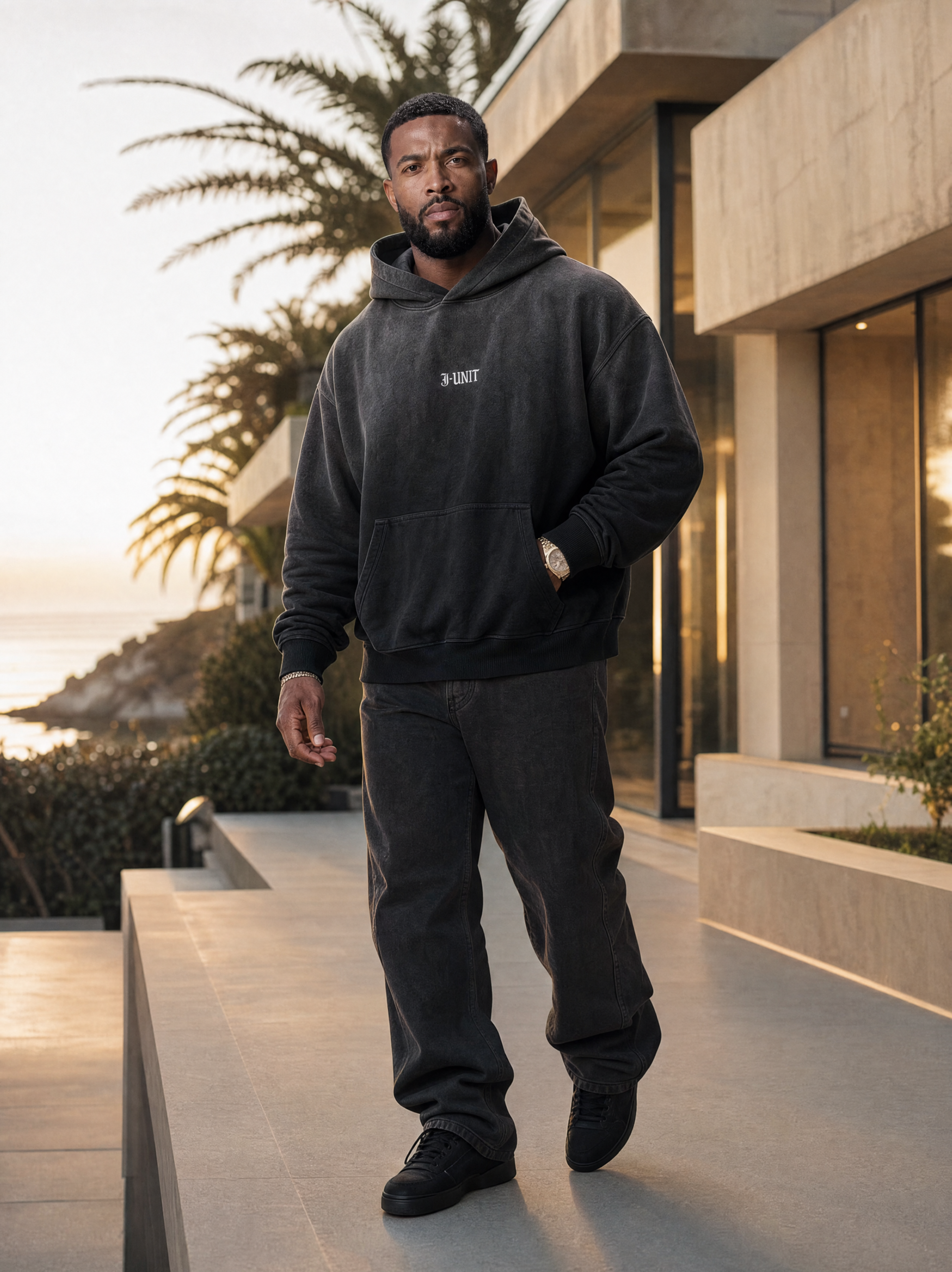 Signature Sunfaded Hoodie | Black